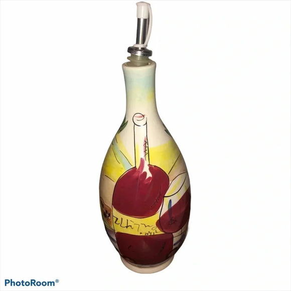 Ceramic bread and dipping oil set - Picture 2 of 4